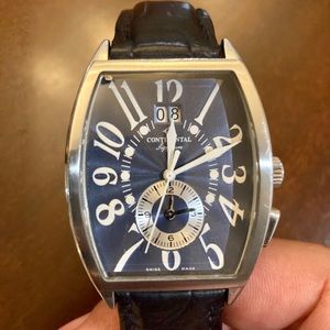 Continental men watch swiss made